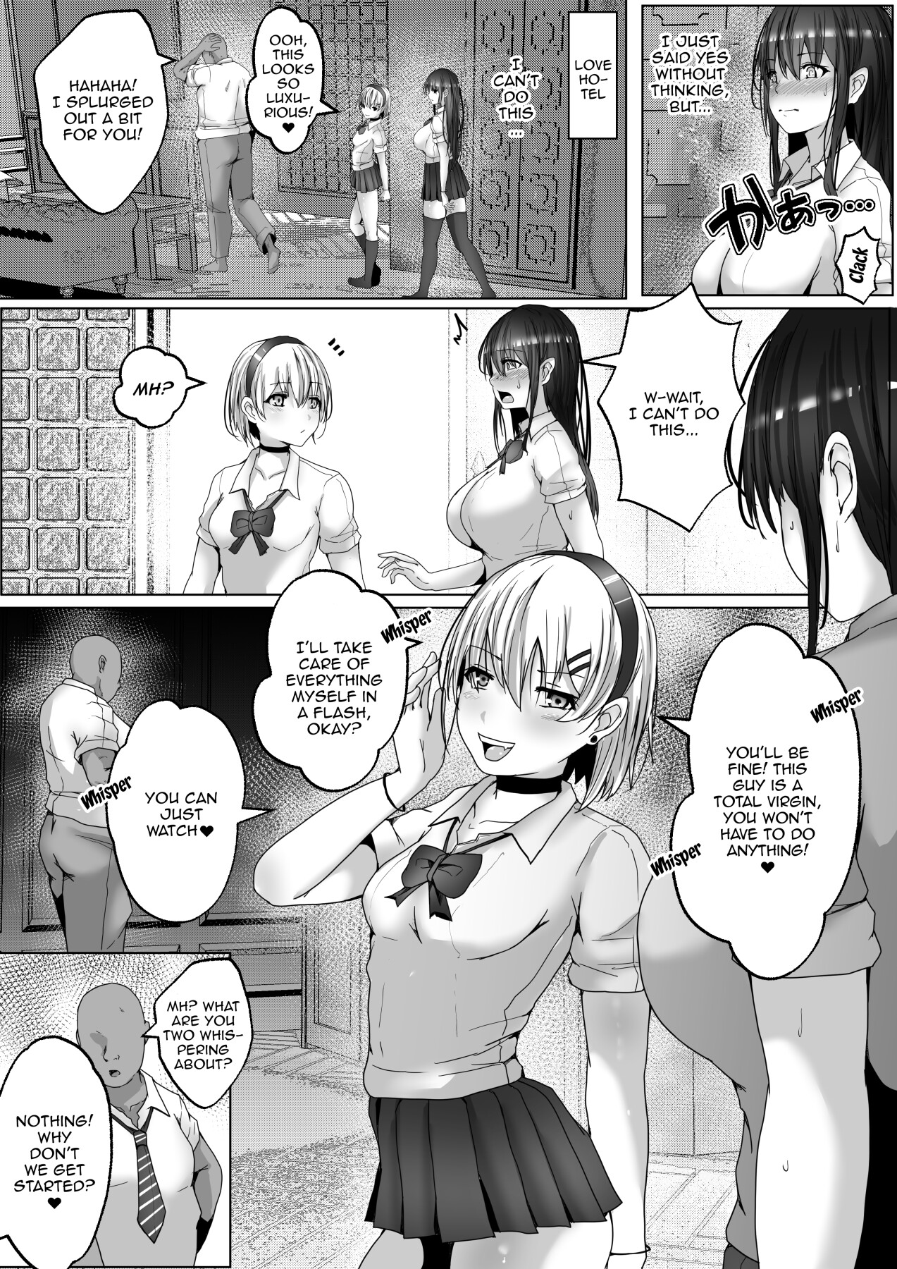 Hentai Manga Comic-Sugar Baby Sisters. Getting Along and Drowning in Pleasure Fucking Two Sisters at the Same Time-Read-6